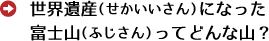 世界遺産（せかいいさん）になった富士山（ふじさん）ってどんな山？